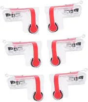Yardenfun 3 Pairs Phone Trigger Buttons Game Joystick Mobile Game Controller Fire Buttons for Higher Scores