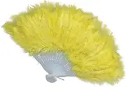 ULTECHNOVO Party Fan Smooth Plastic for Ages for Performances Dance Props Cosplay