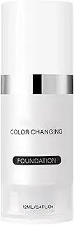 Color Changing Foundation, Hydrating Facial Concealer, Radiant Dewy Finish, Lightweight Buildable Coverage, Long-Lasting Moisturizing Formula, Perfect for Daily Wear and Active Lifestyles