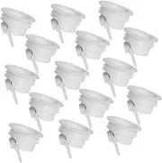 Sewer Drain Strainer 15pcs Set PP Material Odor Proof Anti-Odor Easy Installation
