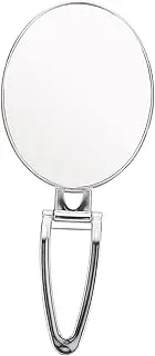 HONMEET Handheld Mirror Magnifying Double Sided Vanity Mirror Swivel Design for Viewing for Makeup and Shaving Stable Base for Tabletop Use