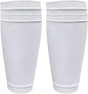 [LOGANZ] Youth Soccer Socks Girls - Breathable Soccer Shin Socks for Teens and Adult - Layer Design Elastic Absorb Sweat Shin Guards Socks for Football Field Wear-Resistant