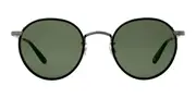 Garrett Leight WILSON SUN BK-PW/SFPG15 Men's Sunglasses Black Size 49