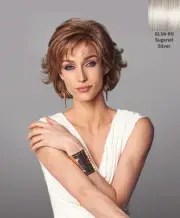 Eva Gabor Everyday Elegant GL56-60 Sugared Silver Wig Color by Hairuwear