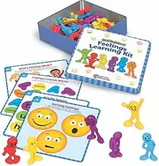 Learning Resources Skill Builders Feelings Learning Kit, Social Emotional Learning Activities, Social Skills Activities for Kids, Talking Flash Cards for Toddlers, Toddler Toy, Homeschool Supplies