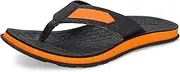 [MALIDA] Mens Flip Flops Non-Slip Bathroom Shower Shoes Cushion foam Indoor and Outdoor Thong Sandals
