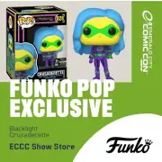 Vaulted Funko Pop! ECCC '23 Exclusive #828 Blacklight Crusaderette LE 3000