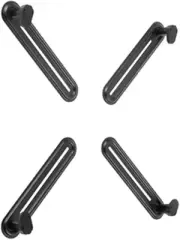 Four-Arm Monitor Adapter Kit for Non-Vesa Monitor Fits Screen 13"-27" Monitor, B