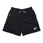 NIKE 短褲 NSW EASY SHORTS 女款 黑 高腰 彈性 抽繩 重磅 休閒 棉褲 DM6526-010