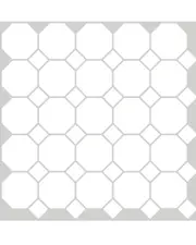 InHome Octagon Peel & Stick Backsplash Tiles Set Of 2