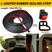 L Door Shape Car Rubber Strip Seal Trunk Moulding Hood Edge Trim Protector Decor (for: Renault)
