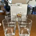 4 Plaza Double Old Fashion Set Whiskey Glasses 10.25oz Sold By Kmart