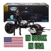 Mcfarlane DC Catwoman and Batpod Gold Label The Dark Knight Exclusive FAST SHIP