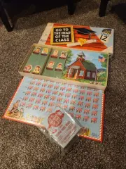 Rare Unsued Sealed Vintage 1955 Go to the Head of the Class Game-Series 12