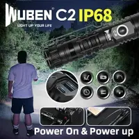 在飛比找樂天市場購物網優惠-【錸特光電】WUBEN C2 2000流明 戶外強光LED 