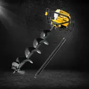 200mm Giantz 82CC Post Hole Digger Petrol Drill Auger Extension Bits