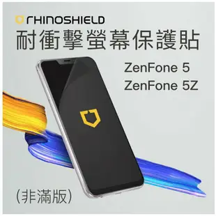 犀牛盾 ASUS 華碩 Zenfone 5 5z ZE620KL 正面 耐衝擊 9H 非滿版 疏油疏水 螢幕 保護貼【APP下單最高20%點數回饋】