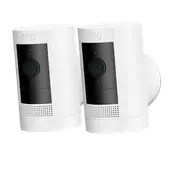 Ring Stick Up Cam Battery 2 Pack (White)