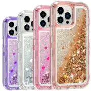 Fr iPhone 14 Pro Max 13 12 14 Plus Shockproof Bling Glitter Girl Cute Case Cover