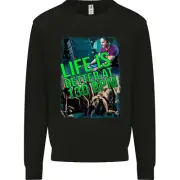Life Is Better at 130 Bpm Dance Music DJ Kids Sweatshirt Jumper