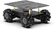 LewanSoul Mecanum Chassis Car Kit with Aluminum Alloy Frame, TT Motor and 60mm Mecanum Wheels, Smart Robot Car,DIY Kit (Unassembled)