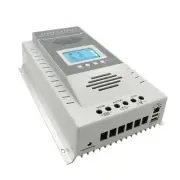 Garden Solar Panel Regulator LCD 100/80/60A 12/24V MPPT Charge Controller 3Timer