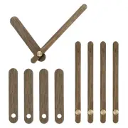 5 Set Wooden Replacement Clock Hands Making Kit DIY Repair Part for 10" Clock