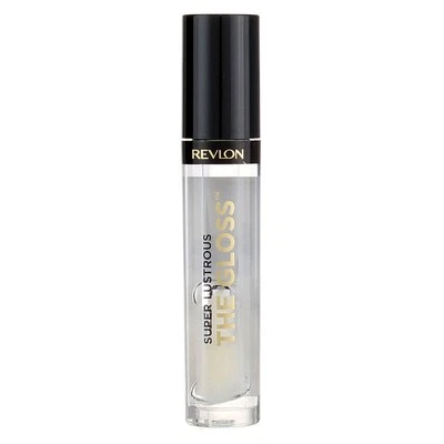 2 Pack Revlon Super Lustrous The Gloss Lip Gloss, Crystal Clear 200, 0.13 fl oz