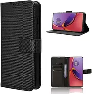 Compatible with Nokia C30 Case,Compatible with Nokia C30 Flip Stand Magnetic Clasp Card Slots Wallet Cover Black
