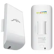 Ubiquiti airMAX Nanostation LOCO M 2.4GHz Indoor/Outdoor CPE - Point-to-Multipoint(PtMP) application - Includes PoE Adapter, 2Yr Warr LOCOM2