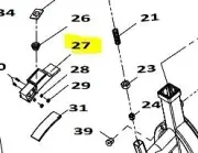 Sunlite F6 Trainer Replacement Parts Brake Block