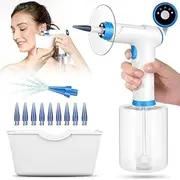 Electric Ear Wax Cleaner Earwax Removal Kit Syringe Irrigation Cleaning Washer