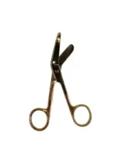 PRESTIGE 42 Gold Plated Bandage Scissor 4.5"