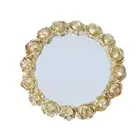 Resin Dessert Plates Rose Shape Side Plates Fruit Trays Tea Plates Tableware