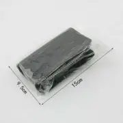Black Car Key Holder Genuine Leather Cover Auto Fob Chain Case Bag Universal