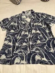 Sant And Abel Pyjamas BLUE BANANA LEAF SHORT PJ SET