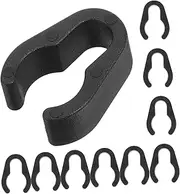 Levemolo 10pcs Mic Cable Clips Durable Mic Cable Clamps Wire Management