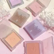 Cosmetic Soft Matte Blush Palette Mini Portable Natural Blush Face Makeup Mini ]