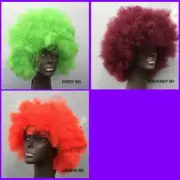 Costume Curly Wig Clown Circus Wigs Party Time Afro Adult Hair Props Unisex