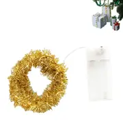 Christmas Garland String Lights 20 LED Hanging Lights for Xmas Tree Party Decoration-Yellow