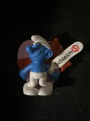 Smurfs Valentine's Day Smurf 20747 Pink Heart Figure Schleich Peyo PVC Figurine