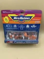 GALOOB #22 CONSTRUCTION MICRO MACHINES SET NIB 1988