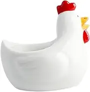 Vaguelly Cute Cartoon Chicken Bowl Chic Food Storage Dish for Oatmeal Snacks Parties Practical Design for Home Hotel Use Decorative Bowl