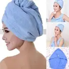 Shower Women Wrap Hat Spa Bathing Towel Quick Dry Hair Microfiber Turban