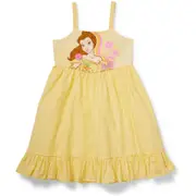 Disney Princess Kids Belle Dress - Yellow