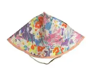 Vintage Handmade Baby Toddler Sun Hat 50cm Diameter New w Tag 1-2 Yrs