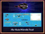 1/64 '55 Chevy "Triassic-Five" Gasser Decal SCR-0854