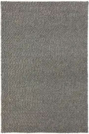 3x5 Dalyn Gray Casual Fluffy Flat Plush Solid Door Mat GR1 - Aprx 3' 6" x 5' 6"