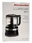 KitchenAid 3.5 Cup Mini Food Processor KFC3516OB Black Onyx BPA-Free- Brand New