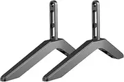 SKXMOD Universal Table Top TV Stand Mount for Sony Sansui LG Vizio Hisense LED Screen Television Height Legs Anti Slip Strong TV Base